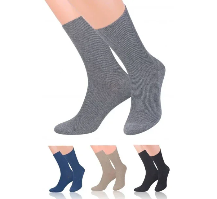 Netlačící ponožky Steven art.018