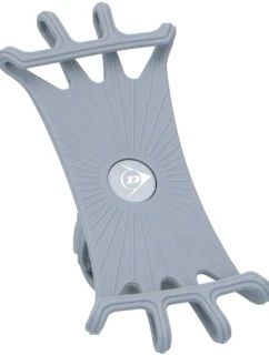 SILIKÓNOVÝ DRŽIAK NA BICYKEL DUNLOP OTOČNÝ O 360 STUPŇOV SIVÝ
