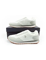 U.S. Polo model 22115637 sportovní boty tenisky pánské módní pohodlné bílé