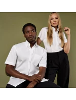 KK 109 Košile Oxford s krátkým rukávem black model 22419223 - Kustom Kit KK 109 Košile Oxford s krátkým rukávem black model 22419223 - Kustom Kit