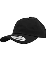 6 panelová bavlněná keprová kšiltovka black model 22482509 - Flexfit 6 panelová bavlněná keprová kšiltovka black model 22482509 - Flexfit
