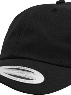 6 panelová bavlněná keprová kšiltovka black model 22482509 - Flexfit