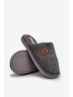 Mužské klasické pantofle šedé model 21641313 - Boto