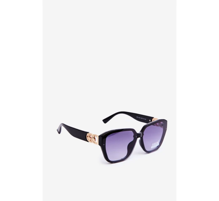 Dámské Sluneční Brýle S Zlatým model 21663520 UV400 Černé - Boto
