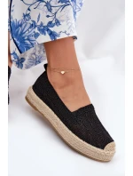 Espadryle Damskie Na Platformie Vinceza 17392 Czarne Espadryle Damskie Na Platformie Vinceza 17392 Czarne