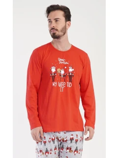 Pánske pyžamo dlhé Santa