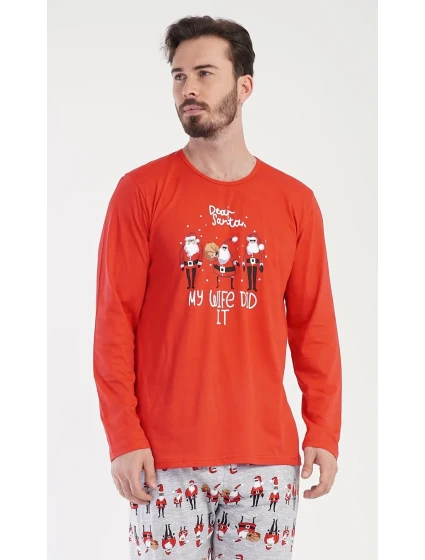 Pánske pyžamo dlhé Santa