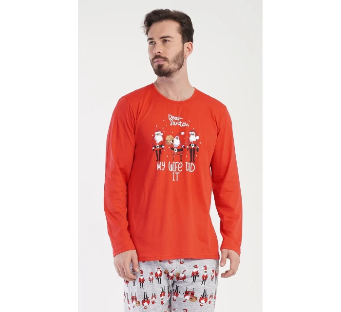 Pánske pyžamo dlhé Santa
