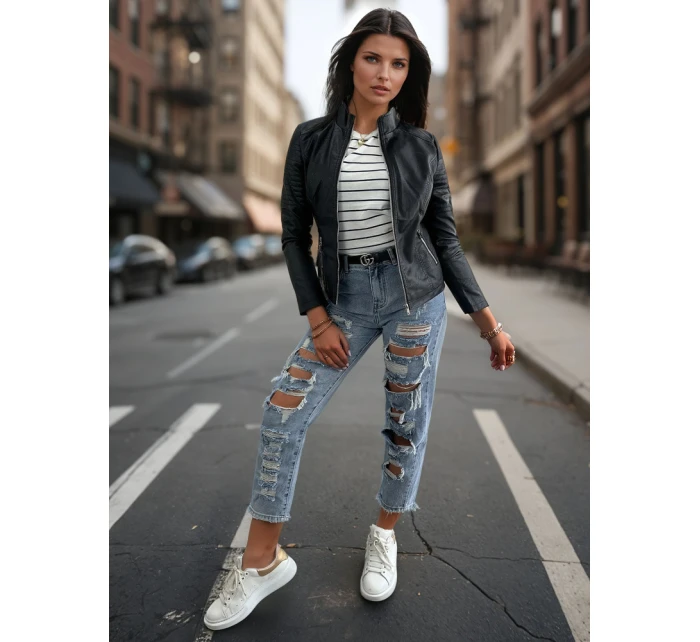 Dámská bunda černá Dstreet model 21967933 - FashionStreet Dámská bunda černá Dstreet model 21967933 - FashionStreet