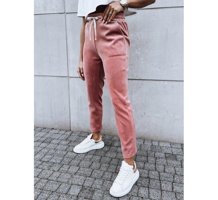 Dámské tepláky růžové model 21970909 - Dstreet