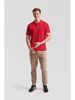 Original Polo Pánské piqué polo model 22449685 red - Fruit of the Loom Original Polo Pánské piqué polo model 22449685 red - Fruit of the Loom