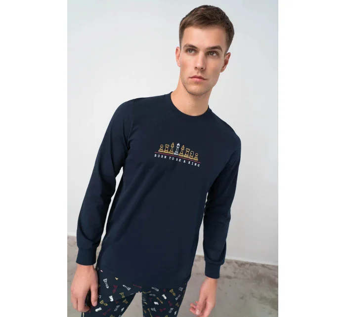 Pánské pyžamo model 17647095 - Vamp Pánské pyžamo model 17647095 - Vamp