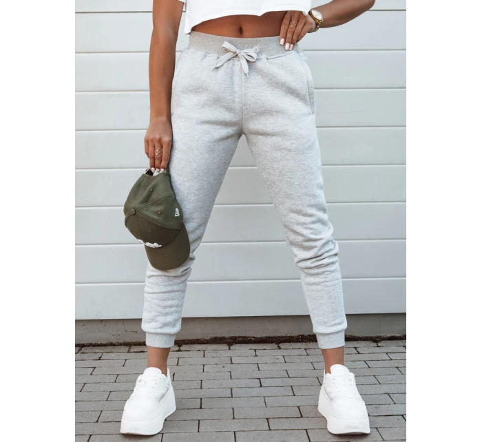 Dámské tepláky FITS světle šedé model 21980422 - FashionStreet