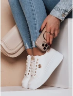 Dámske tenisky na platforme RIFII beige FashionStreet ZY0688 Dámske tenisky na platforme RIFII beige FashionStreet ZY0688