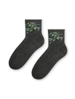 Vzorované netlačiace ponožky Steven art.099 35-40