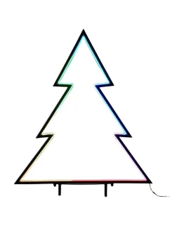 NEON CHOIN 150 LED RGB PILOT 32 FUNKCIÍ ČASOVAČ 53x75CM LUCA