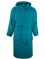 Bathrobe Župan s kapucí turquoise model 22526802 - The One Towelling Bathrobe Župan s kapucí turquoise model 22526802 - The One Towelling