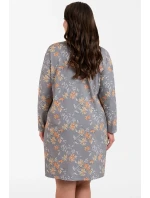 Talianska móda Kasos long farba:print/grey