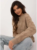 Jumper AT SW 2361.61 tmavo lila Jumper AT SW 2361.61 tmavo lila