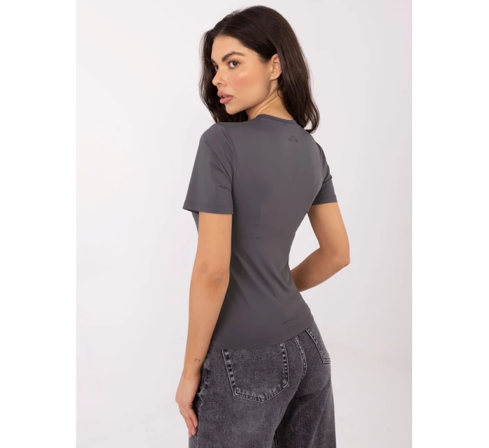 Bluzka model 21789026 grafitowy - FPrice