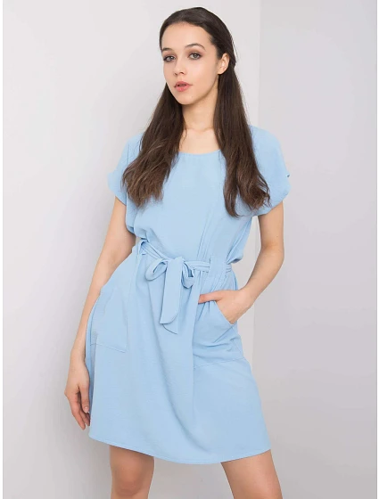 Sukienka DHJ SK model 21107616 niebieski - FPrice