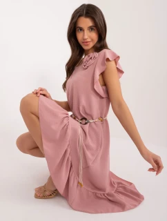 Sukienka DHJ SK model 19768950 różowy - FPrice