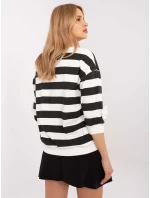 Blúzka RV BZ A430.60 čierna a biela Blúzka RV BZ A430.60 čierna a biela