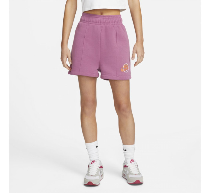 Nike Šortky Fleece DX5677-507 Ružová