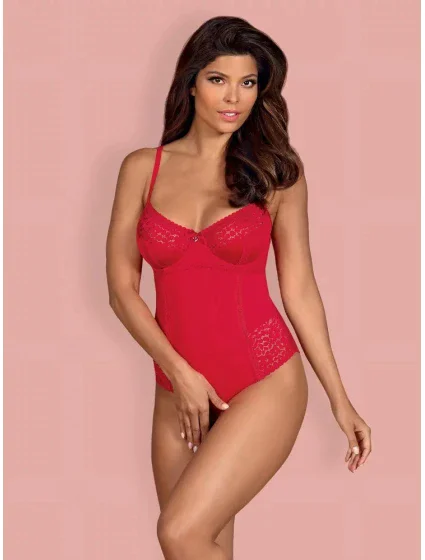 Pikantné body Jolierose teddy - Obsessive