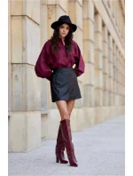 Krátká sukně černá  model 20863440 - Roco Fashion