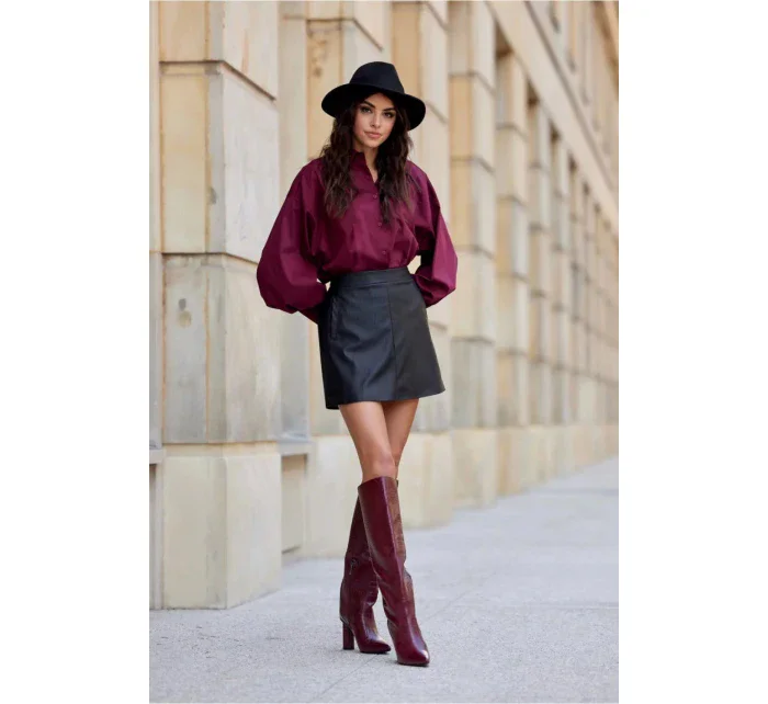 Krátká sukně černá  model 20863440 - Roco Fashion