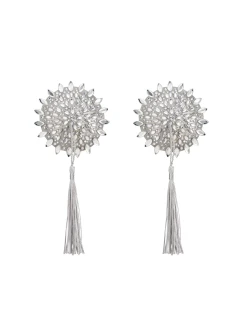 Sexy na bradavky stříbrné model 21335098 - Obsessive