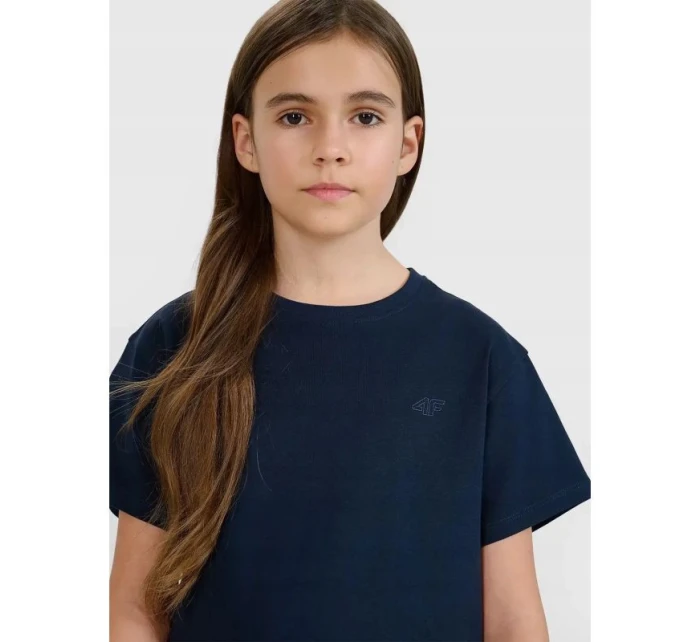 Dívčí hladké tričko model 21437088 - 4F