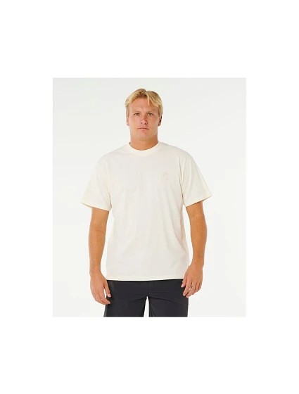 Pánske tričko RIP CURL Search Embroidery Tee, biele