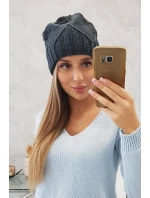 Dámská čepice Liliana model 18752209 graphite - K-Fashion