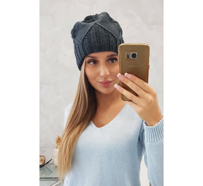 Dámská čepice Liliana model 18752209 graphite - K-Fashion