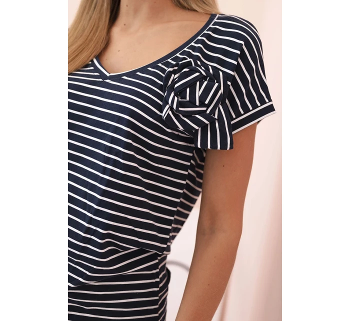 Dámsky bavlnený top na ramienka s výstrihom do V biely Dámsky bavlnený top na ramienka s výstrihom do V biely