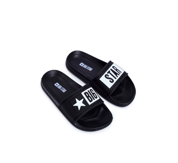 Klapki Dziecięce Big Star Czarne DD374150 Klapki Dziecięce Big Star Czarne DD374150