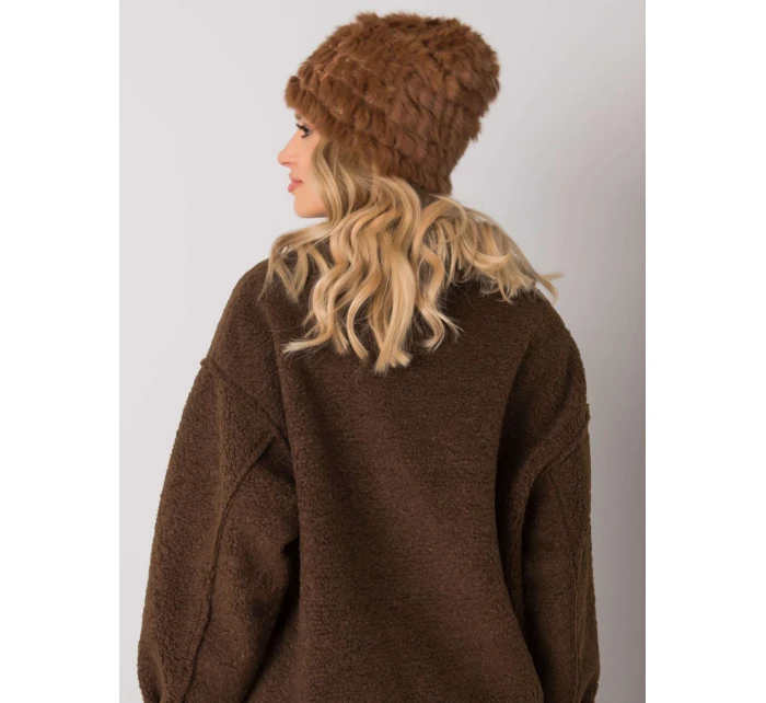 Dámská čepice AT CZ model 16738333 světle hnědá - FPrice