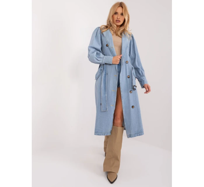 Płaszcz NM PL model 19648672 jasny niebieski - FPrice