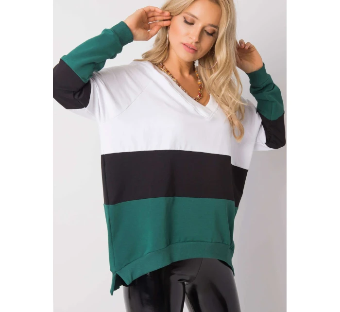 Mikina RV BL 5972.07 tmavo zelená