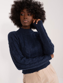 Námornícky modrý pletený sveter od MAYFLIES