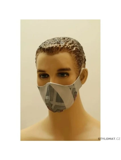 Dvojvrstvová rúška šedá - Vestis