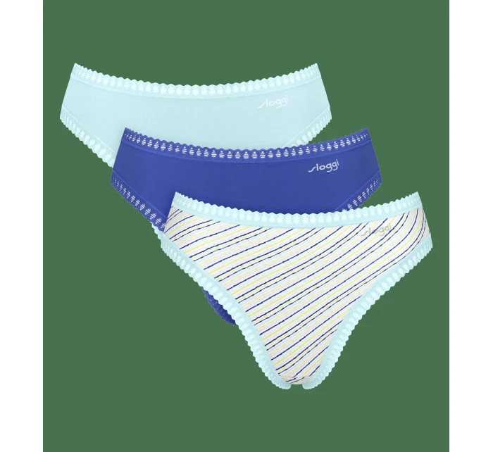 sloggi GO Crush High leg C3P - MODRÁ - SLOGGI MODRÁ - SLOGGI