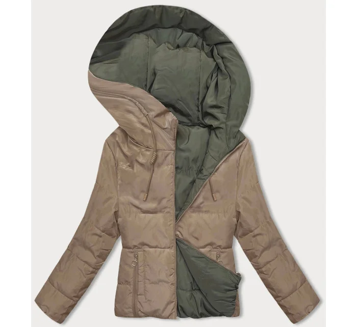 oboustranná krátká bunda s kapucí model 18863105 - S'WEST