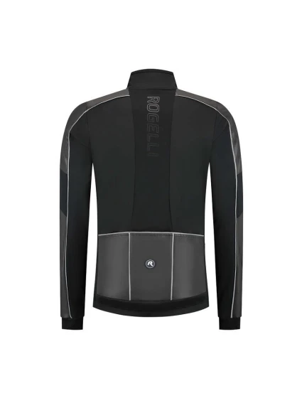 Zimní bunda Rogelli ESSENTIAL HIVIS černá 2XL
