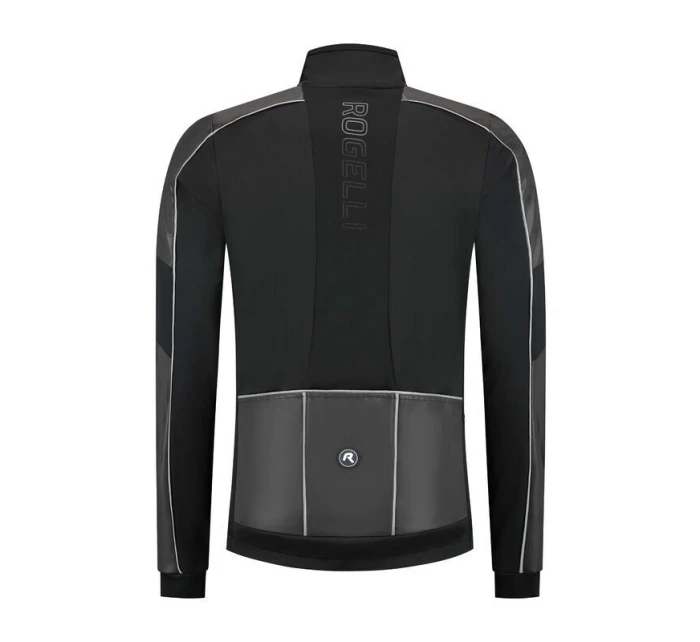 Zimná bunda Rogelli ESSENTIAL HIVIS black 2XL