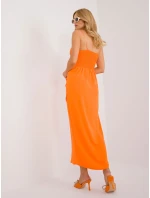 Sukienka DHJ SK model 19926568 pomarańczowy - FPrice