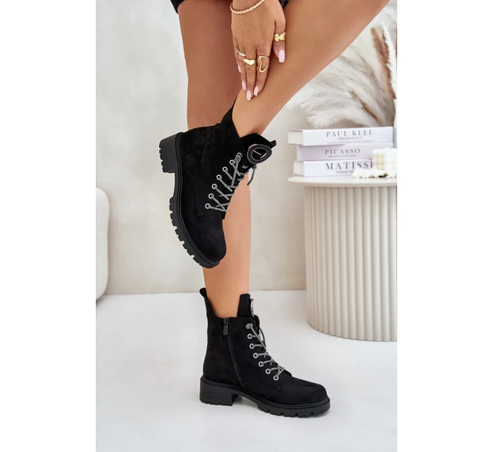 Šnurovací vyšší model 202125 Krok v štýle