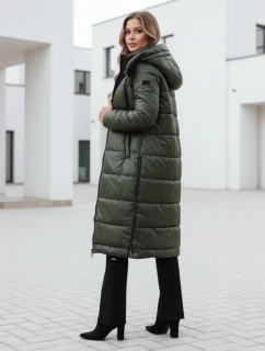 Dámska prechodná bunda ORVITA prešívaná s kapucňou zelená FashionStreet TY5025